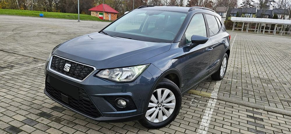 Seat Arona 1.0benzyna 95KM/ledy/navi/CarPlay/bezwypadkowa/ZADBANA/serwisowana
