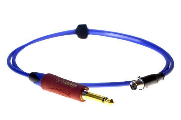 Kabel Gitarowy do Nadajnika 1/4 Silent Jack do 4pin Mini XLR Van Damme