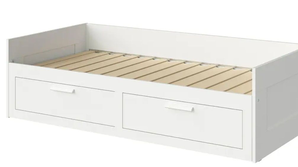 Cama BRIMNES ikea
Cama indiv/dupla c/2 gav, branco, 80x200 cm