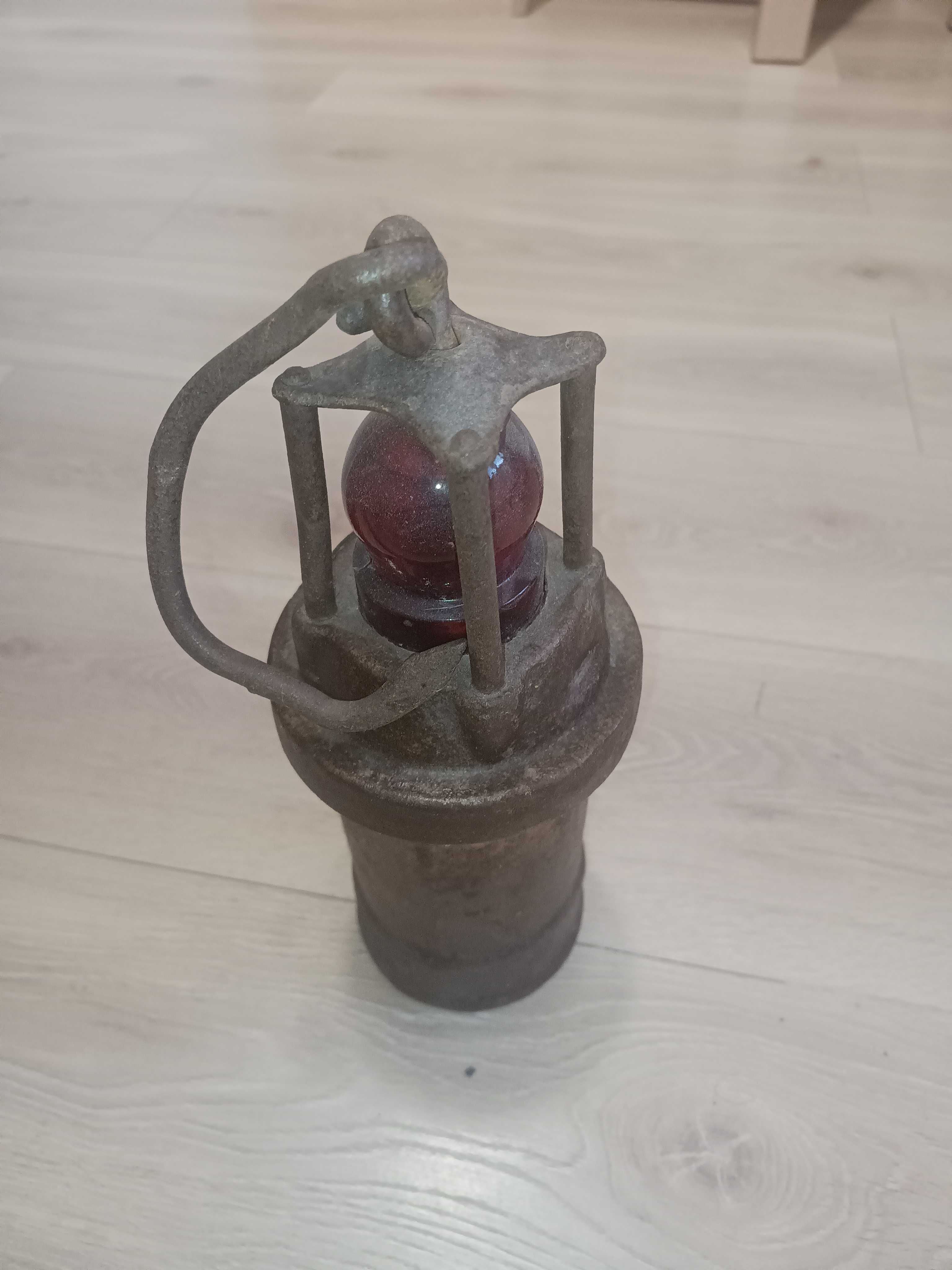 Stara lampa górnicza