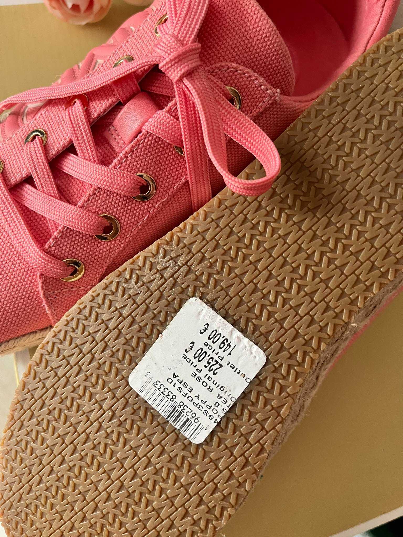 Michael Kors 36 espadryle damskie słomka poppy espa