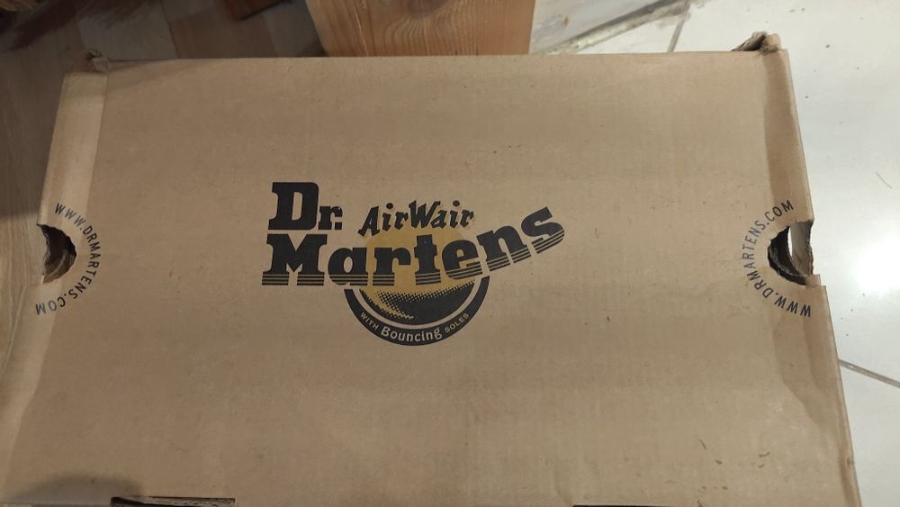 Buty Martensy, glany 3 dziurkowe