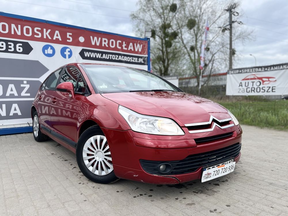 Citroen C4 1.6 Benzyna//Klimatyzacja//Elektryka//Tempomat//Zamiana