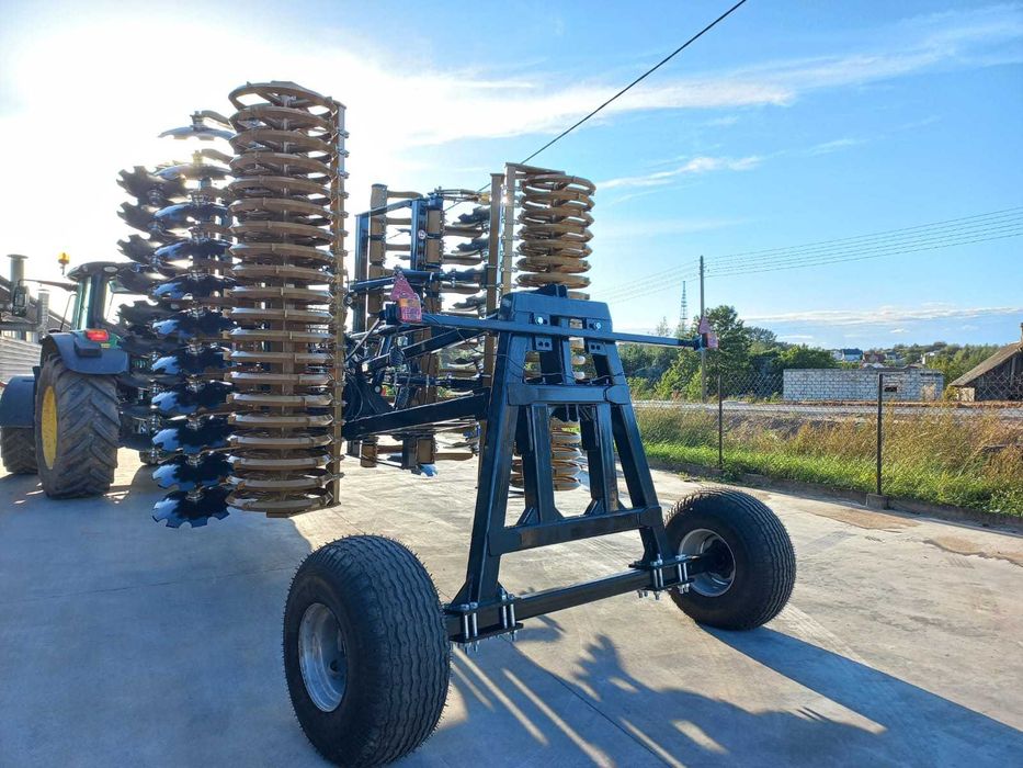 Brona talerzowa hydrauliczna JANPOL SHREK 4m 560 talerz daszek 600