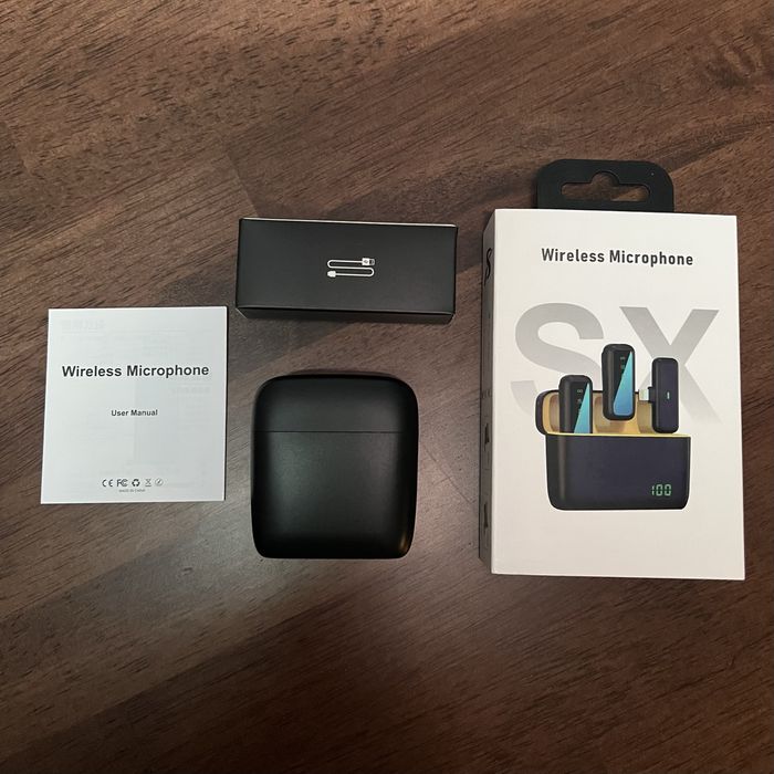 Бездротовий петличний мікрофон SX5 wireless (type-c) для смартфону