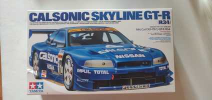 Tamiya Nissan skyline r34 Calsonic