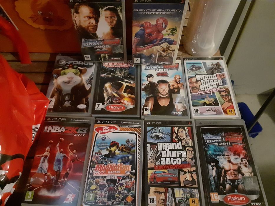 Jogos playstation psp