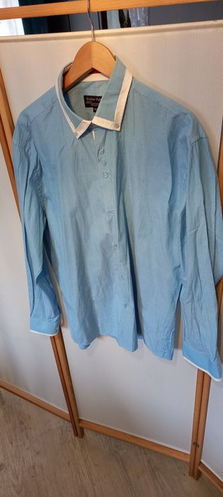 Męska koszula Slim Fit  43/44 jak nowa