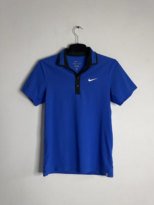 Nike Dri-FIT Court Tennis Roger Federer Line Jersey поло теніс джерсі