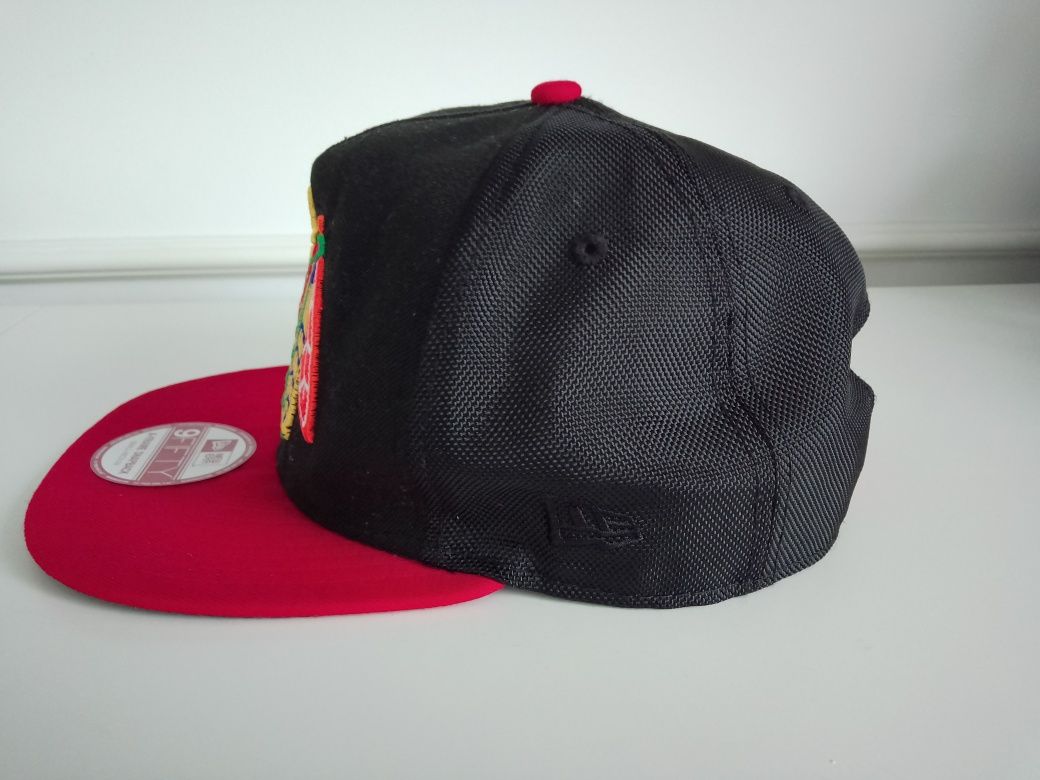 Chicago Blackhawks NHL hokejowa czapka z daszkiem New Era Snapback S-M