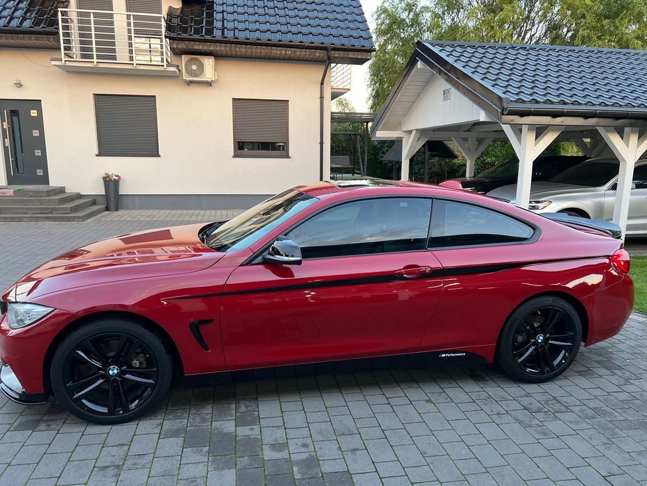 BMW Seria 4 BMW 428i TwinTurbo Xdrive Coupe M sport. Bogata Wersja! Stylizacja M4!