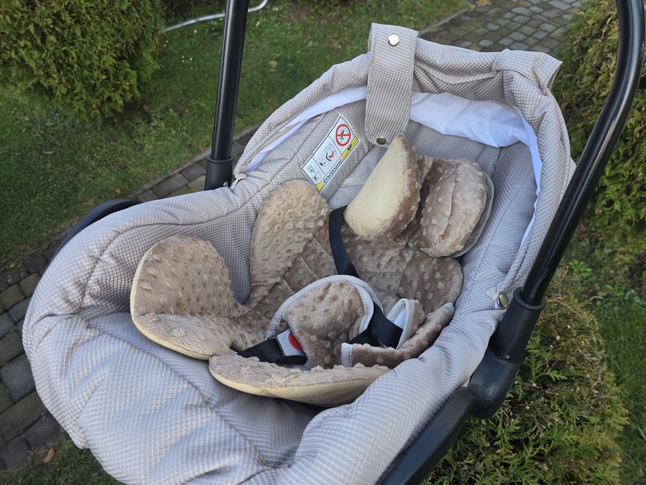 Коляска 3в1 люлька дуже м'яка дитяча для немовлят , візок ,  возик