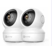 2x Nowa Kamera IP EZVIZ C6 WiFi 1080P – obrotowa, monitoring