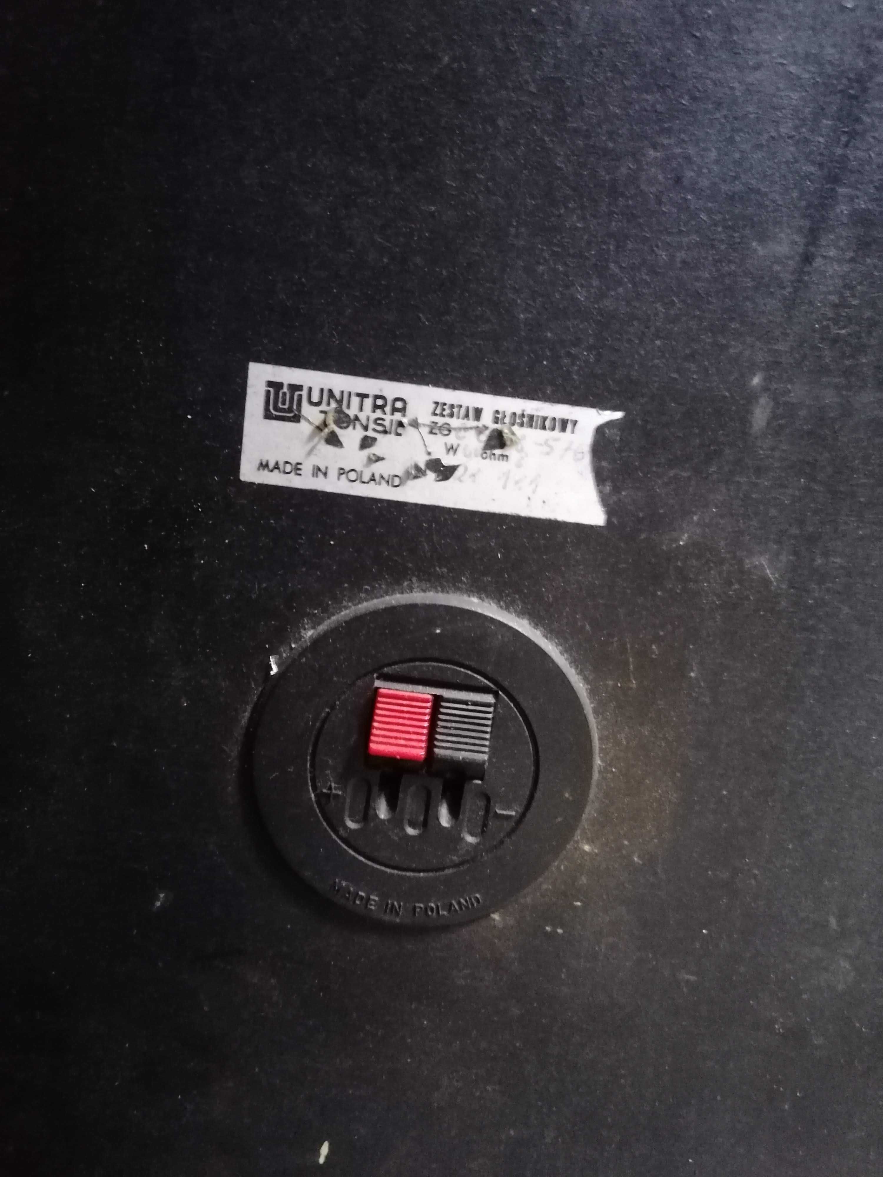 wieża Unitra Diora MDS-446.WS 442.AS-642-Korektor +kolumny
