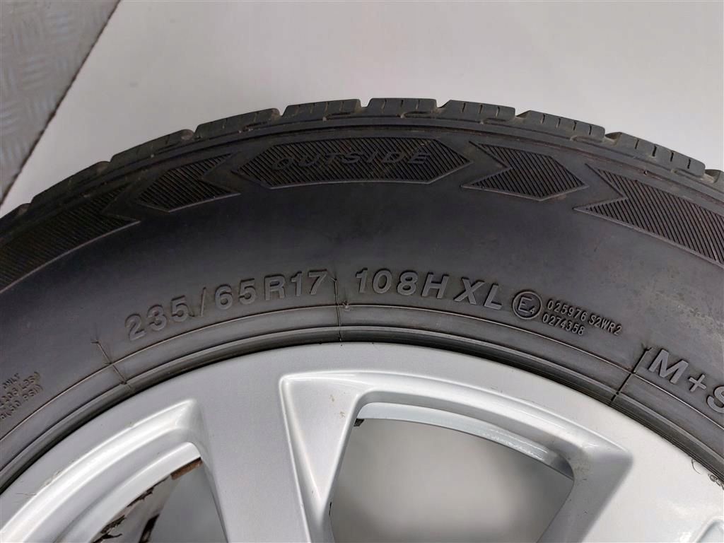 Koła felgi aluminiowe komplet audi 5X112 8JX17 235/65 orginał