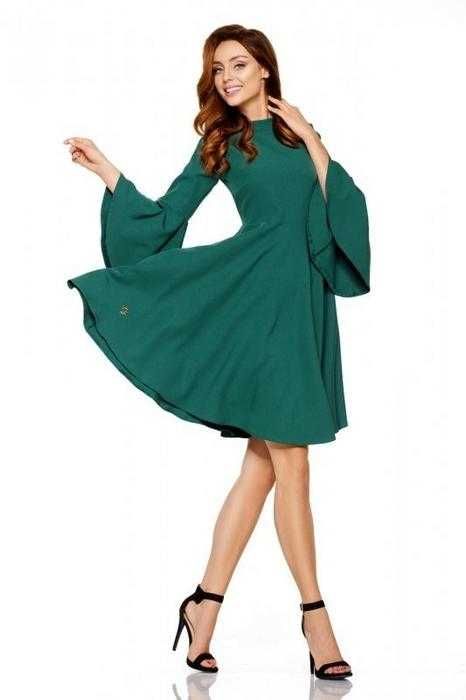 Lemoniade Nowa suknia z rozszerzanymi rękawami r. L