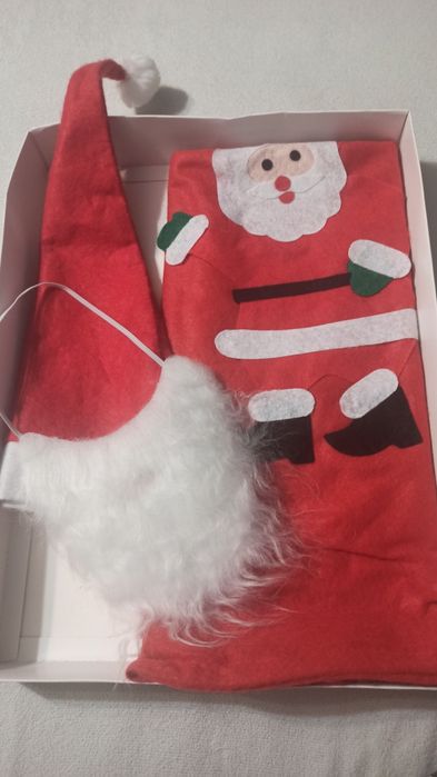 Strój Świętego Mikołaja Gwiazdora Przebranie Kostium Uniwersalny