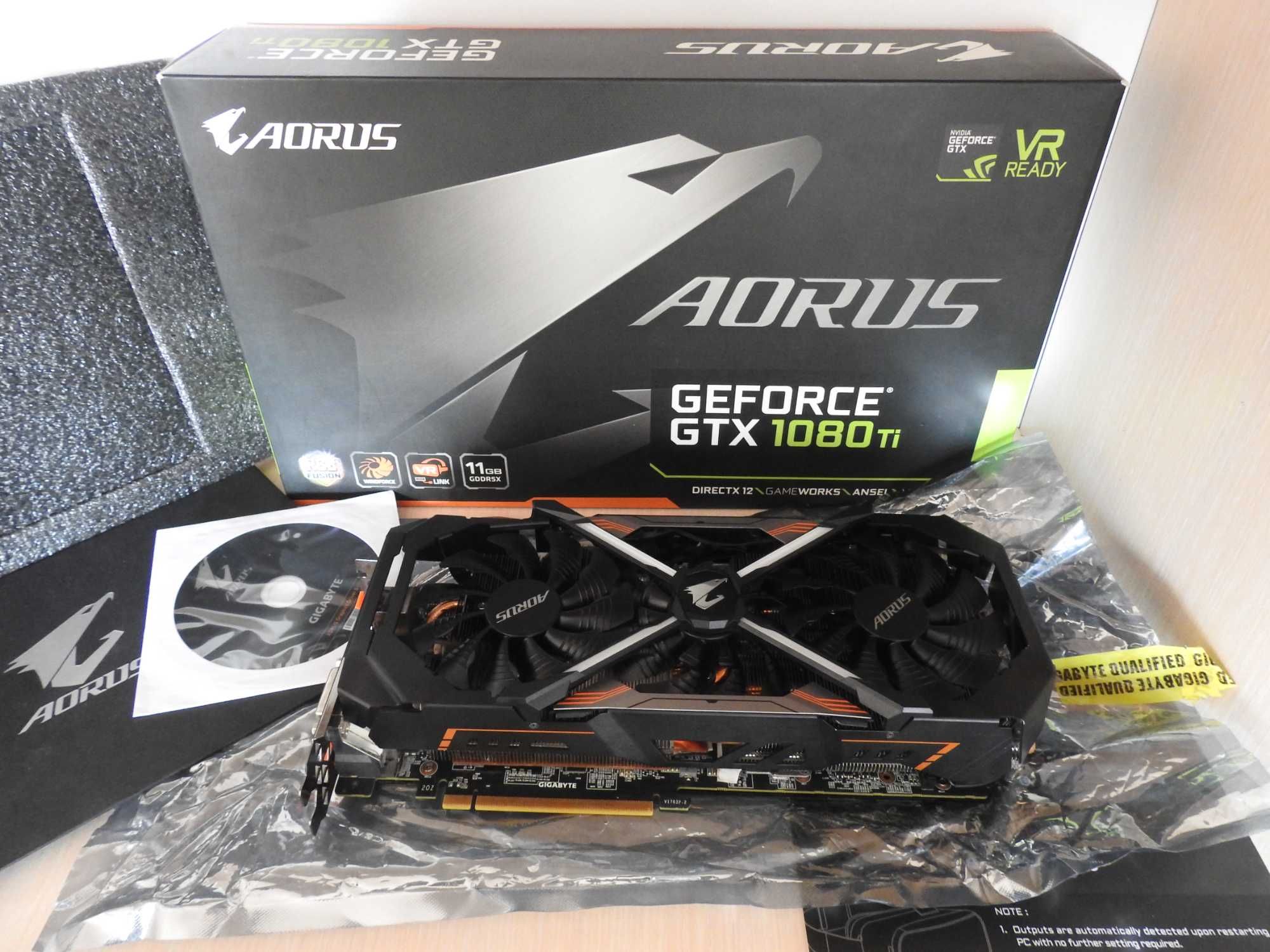 Gigabyte GTX 1080 Ti Aorus 11GB GDDR5X (352bit)