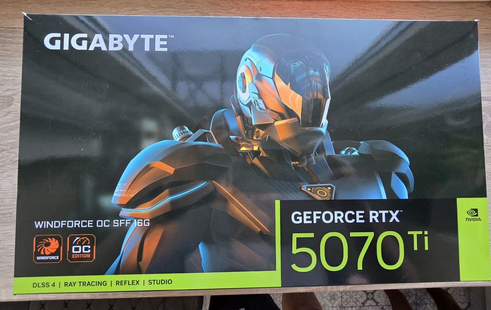 Nvidia  Gigabyte Windforce RTX 5070TI   UA ,новая ,3 года Укр гарантии