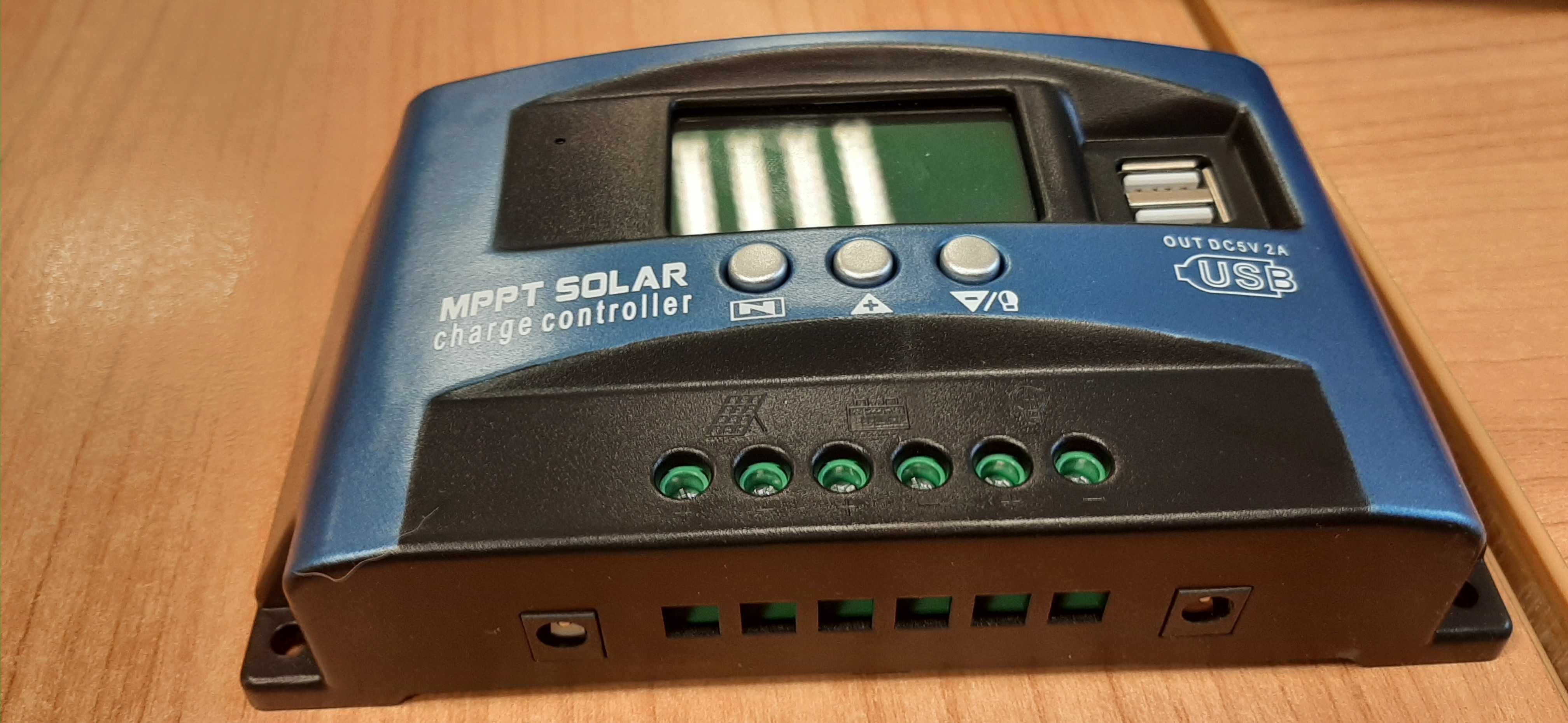 Sterownik paneli modułów fotowoltaicznych 12v/24v MPPT 30A