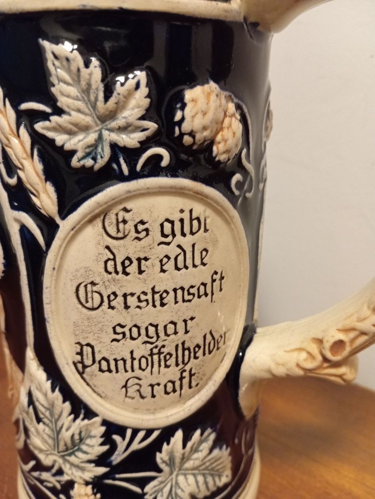 Caneca cerveja grande West Germany