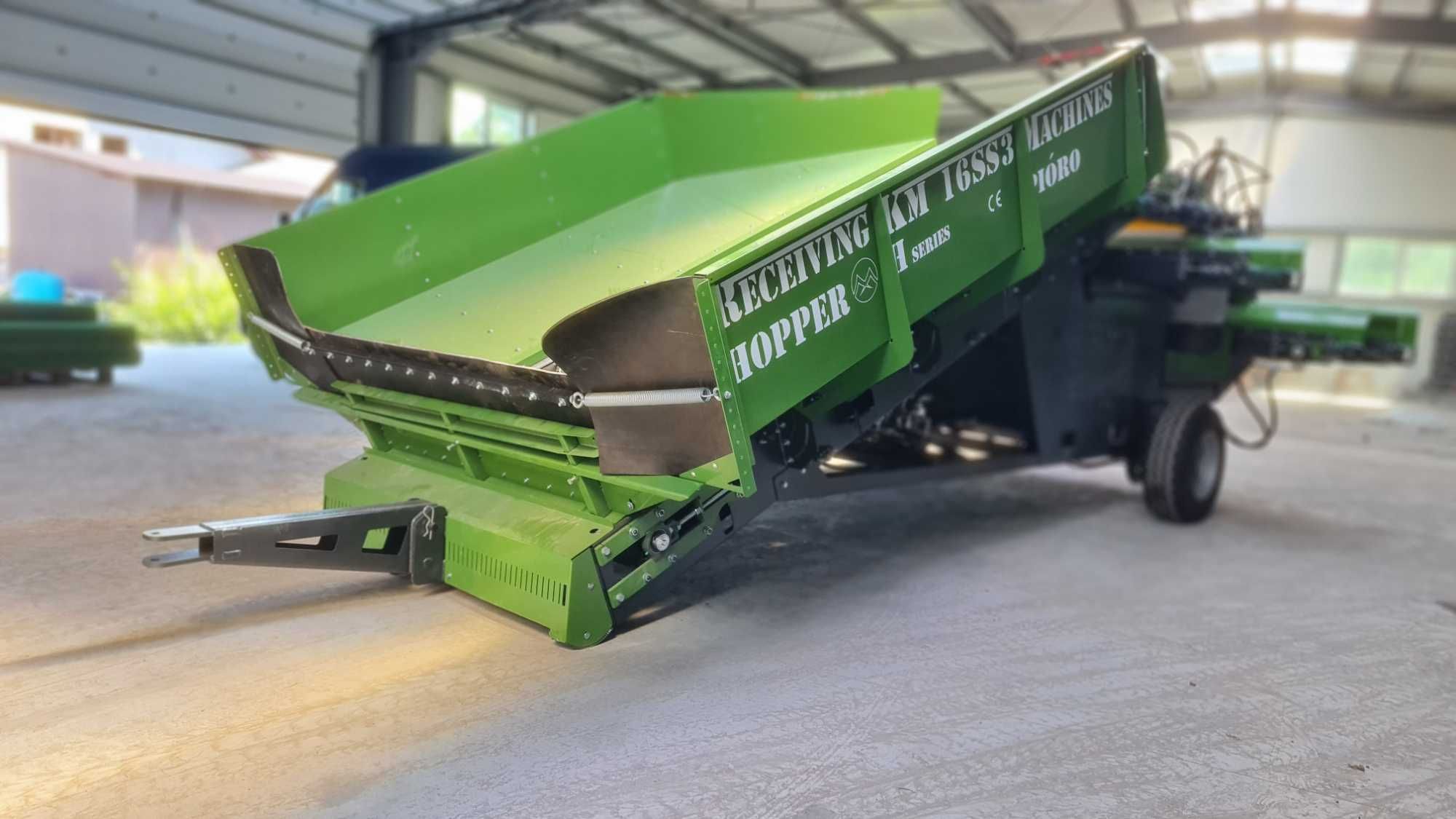 Kosz przyjęciowy rozładunkowy Machines Pióro KM 3 4 sorty 14 rolek 4.0
