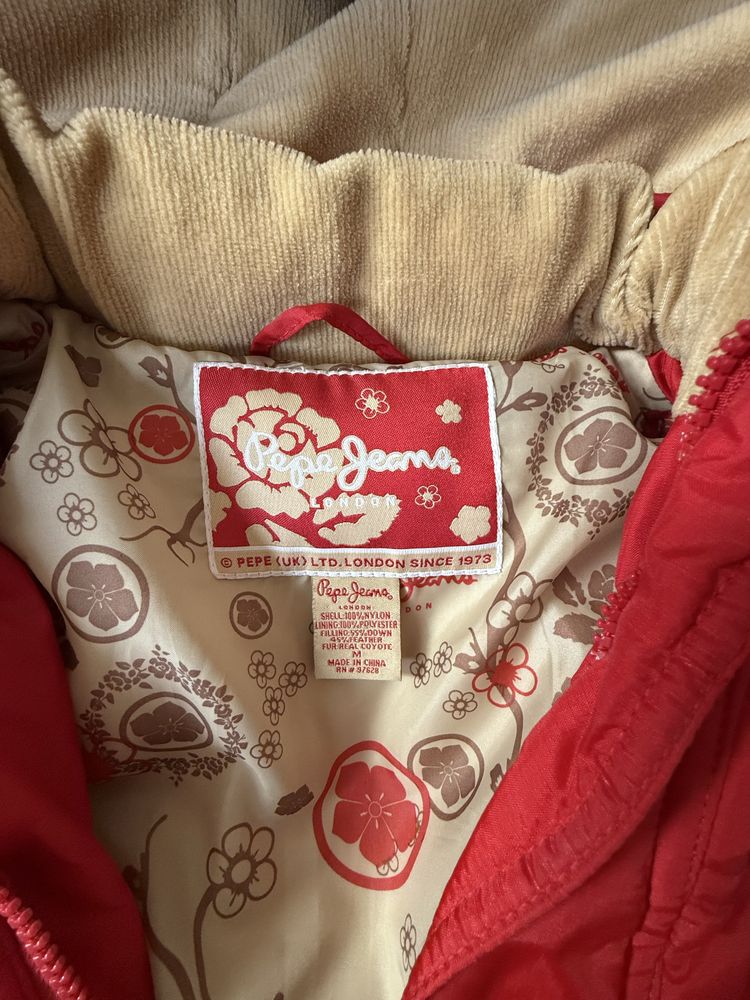 Kurtka puchowa Pepe Jeans rozmiar 34/36