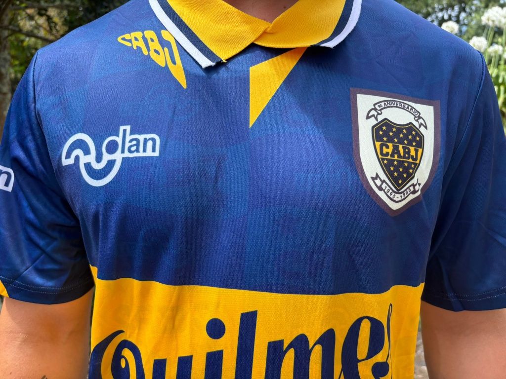 Camisola de futebol Retro Boca Júniores