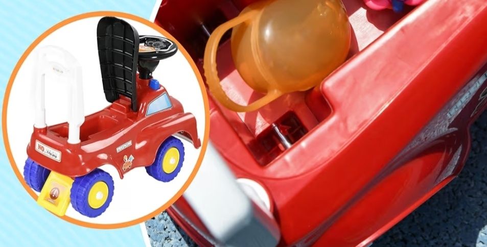 Camião dos bombeiros - carro de brincar sem pedais, para criança