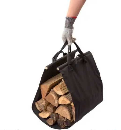 Metalowy Stojak na Drewno 2w1+Torba XXL