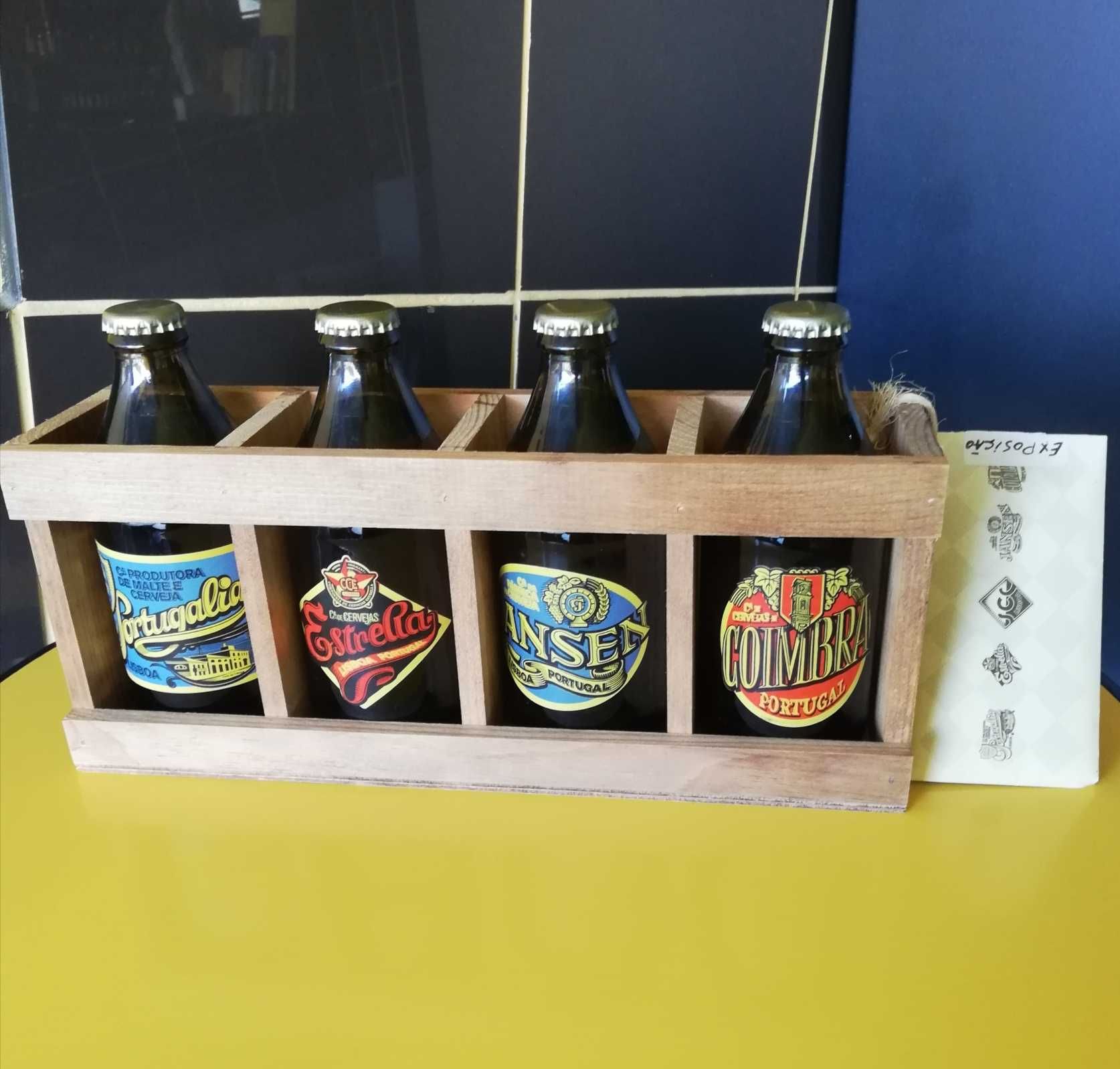 Colecção de cervejas Sagres