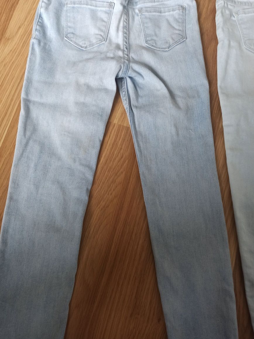 Leginsy jeansy jegginsy r.110