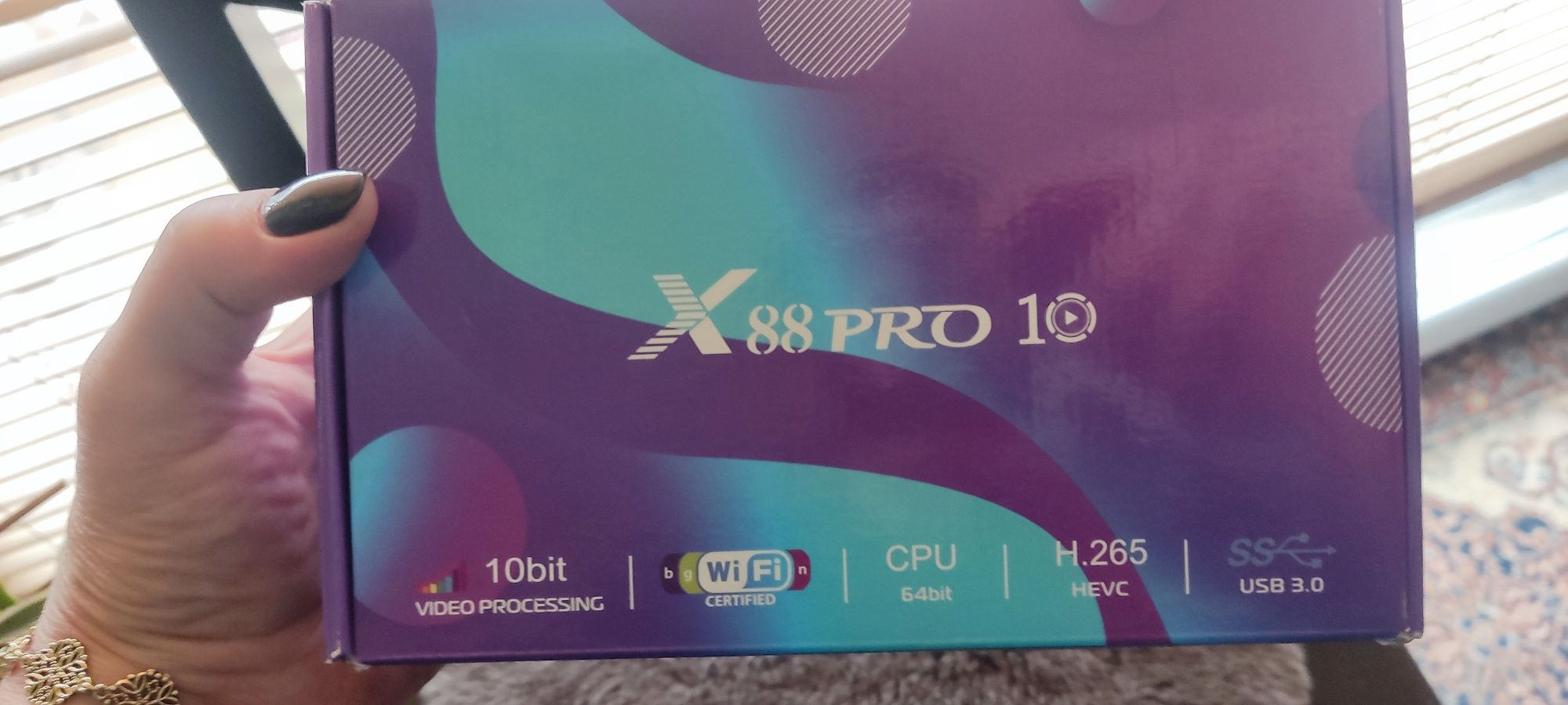 Tv Box X88 pro10 4Gb ram,android 10