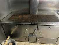 Forno e fogão industrial a lenha marca SILVA