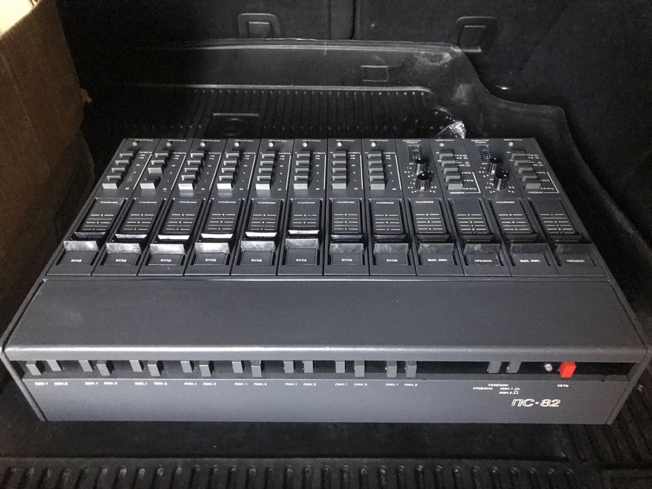 Підсилювач звуку «Предуседитель смеситель пс 82