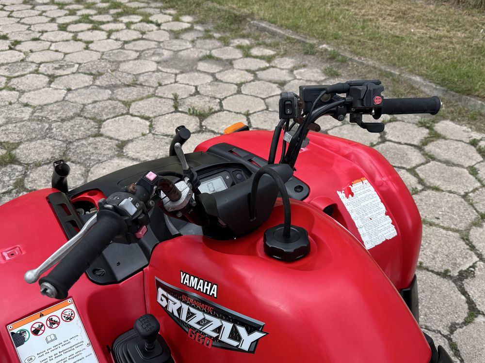 Yamaha Grizzly 660,2003, zarejestrowany