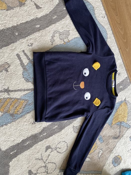 Bluza polar r. 122 cm granatowa