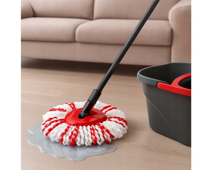 2x Wkład do Mopa Obrotowego Vileda Turbo Zapas Mocne+ Gratis Gąbki