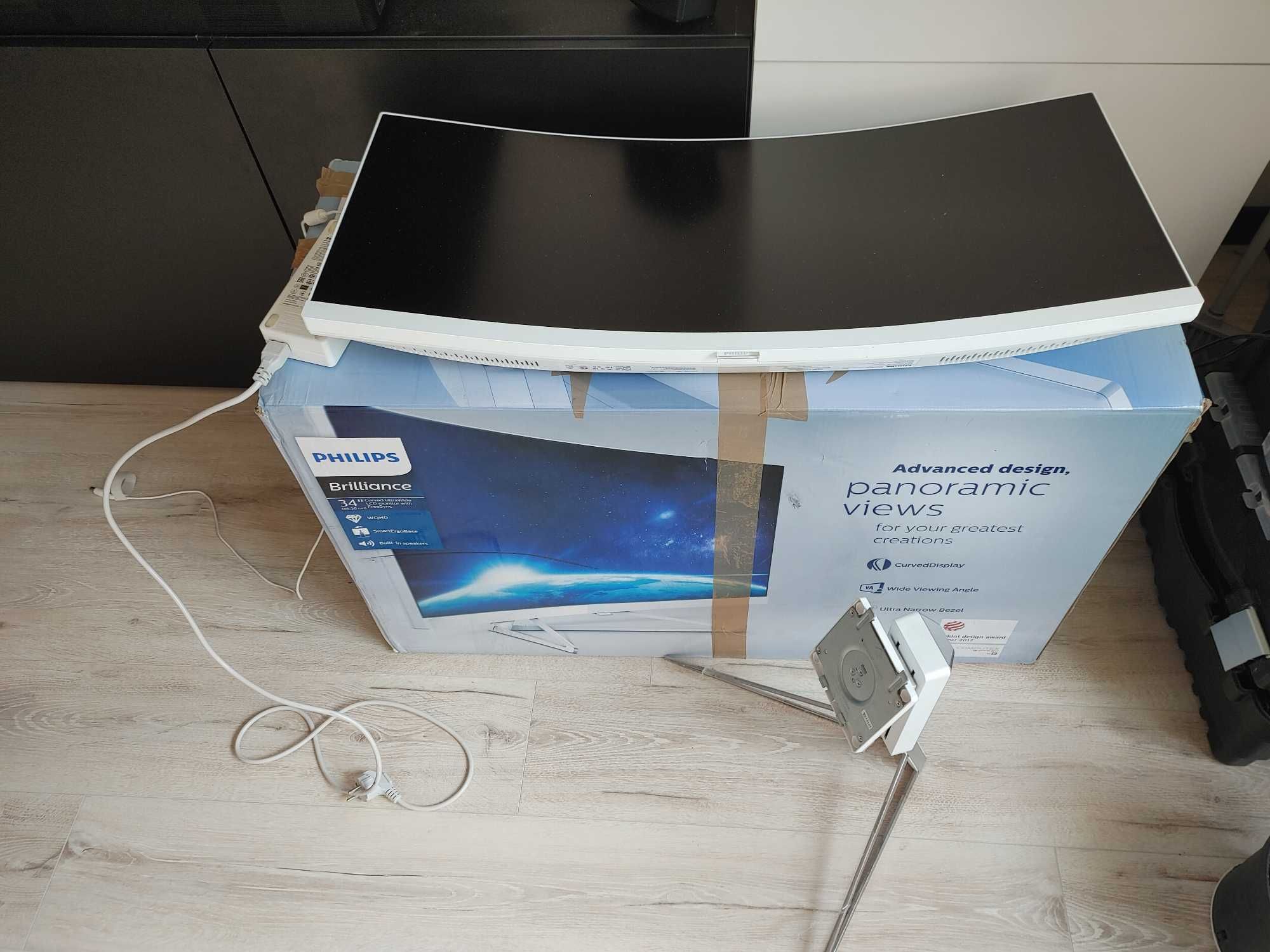 Monitor Monitor LCD Curved UltraWide 349x7