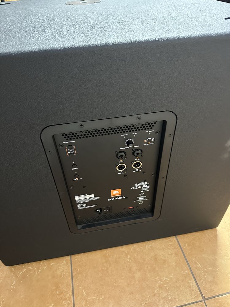 JBL Eon 618s , subwoofer altywny, bas