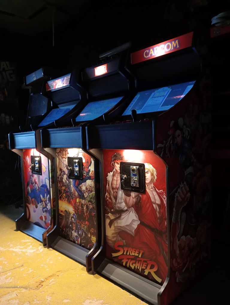 Máquinas arcade com Pandora box