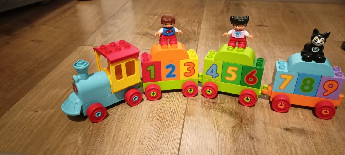 3 zestawy klocków LEGO duplo