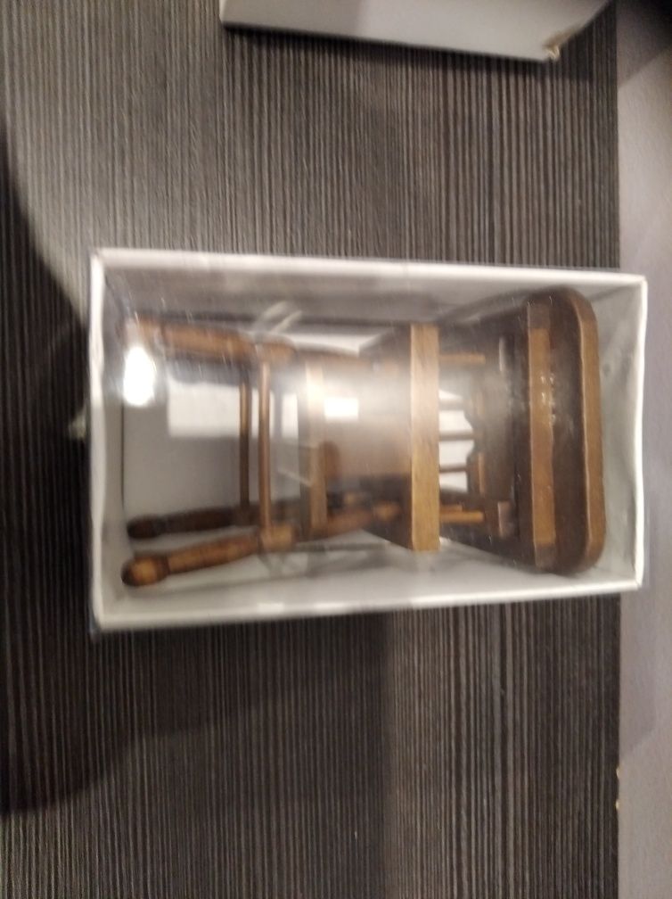 Mini mebelki dla lalek skala 1:12 zestaw pokój dziecięcy zabawki