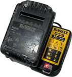 Ładowarka do akumulatorów DEWALT 10,8-18V 1,25A DCB107 + aku DCB185