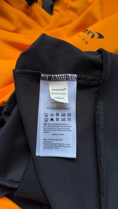 гоночна джерсі Castore, McLaren