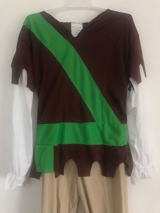 Fatos de carnaval disfarce de Robin Hood 7-10 anos