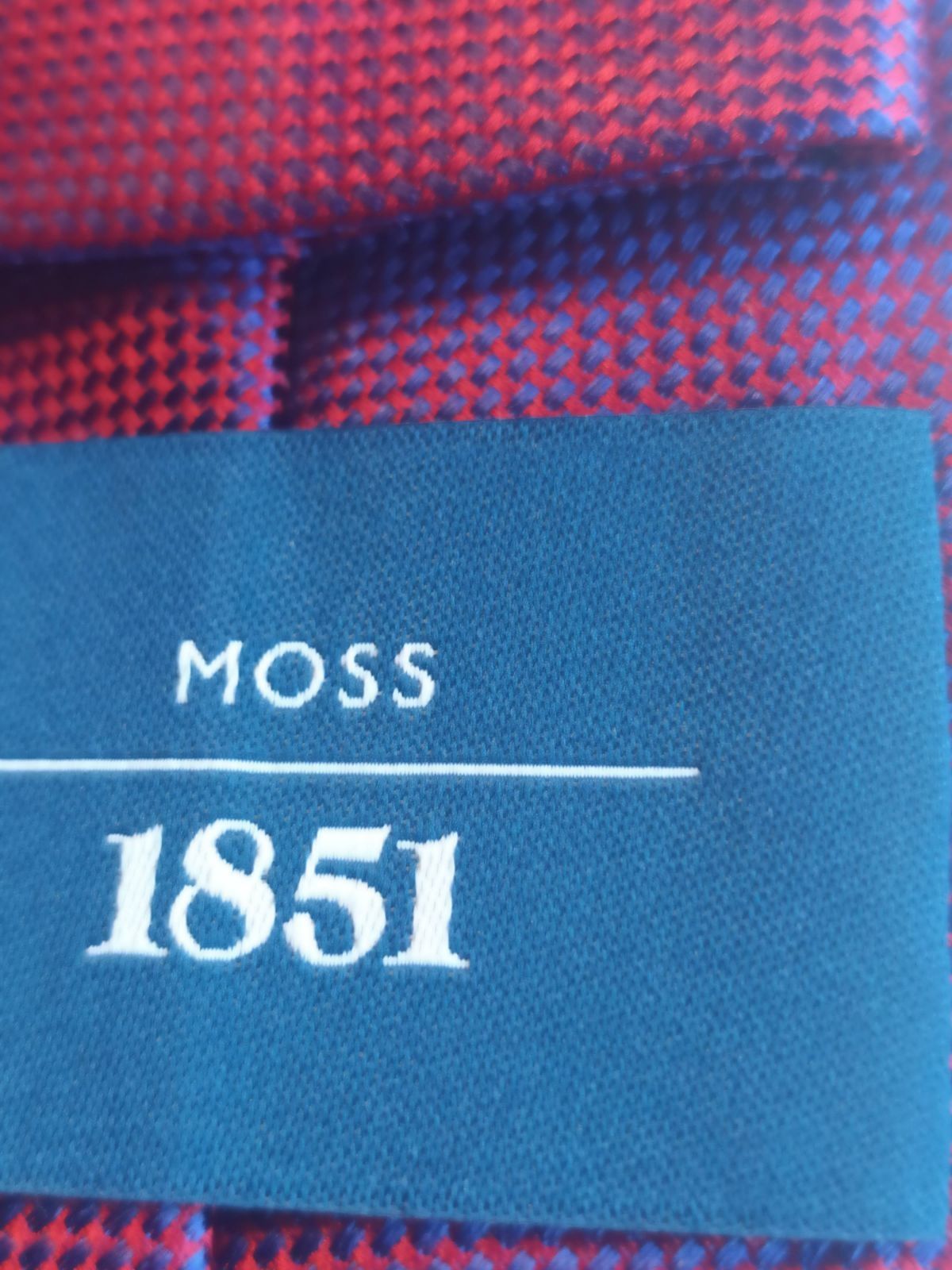Jedwabny krawat Moss