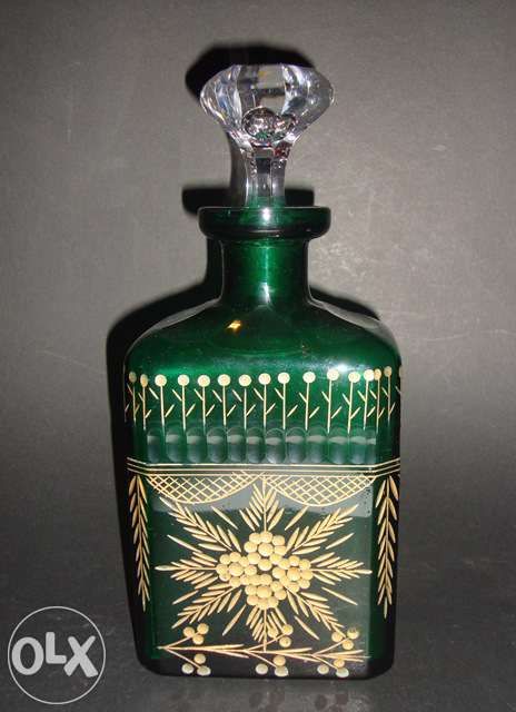 Frasco em cristal para Whisky