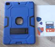 Pancerne etui case obudowa do iPad 9.7 2017/2018 niebieskie