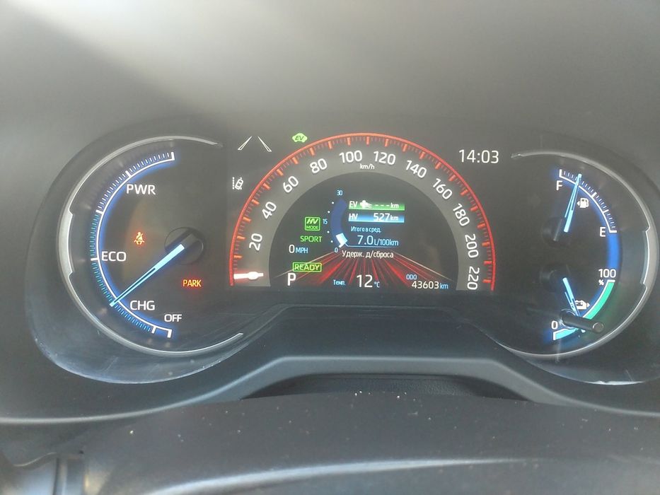 Тойота Рав 4 plug-in гібрид прайм.